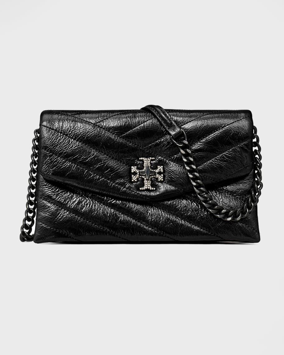 Tory Burch Kira Chevron Leather Wallet-On-Chain