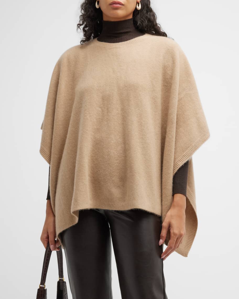 Vince Knit Cashmere Poncho Neiman Marcus