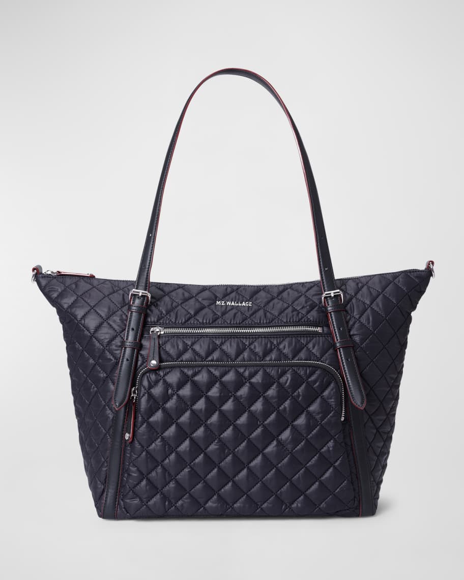 MZ WALLACE Crosby Daily Convertible Quilted Tote Bag Neiman Marcus