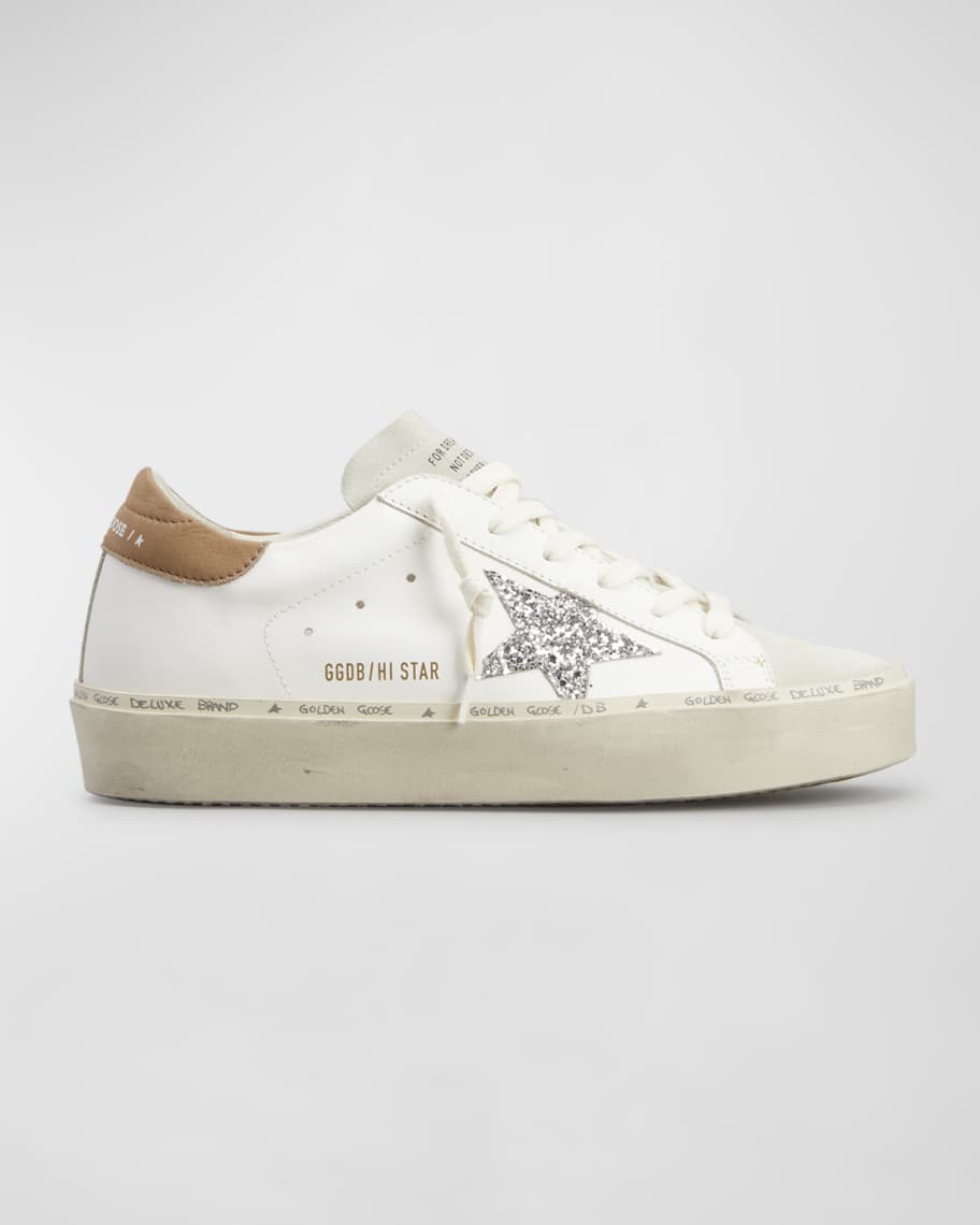 Image 1 of 6: Hi Star Glitter Low-Top Sneakers