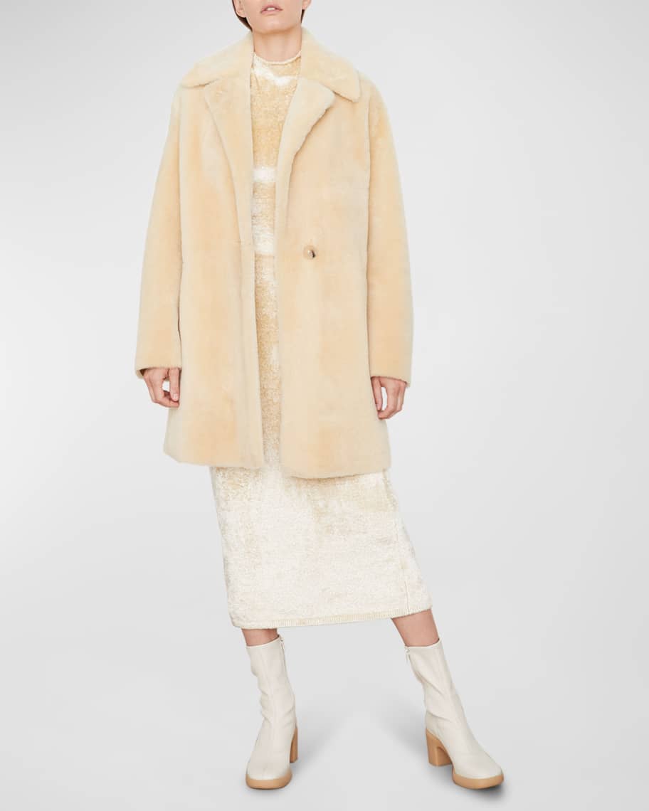 Vince long hair coat online