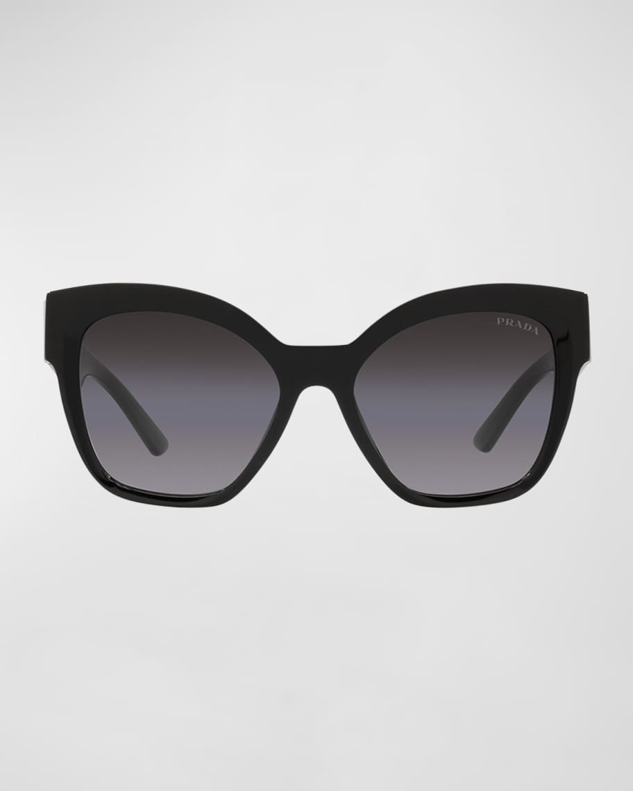 Image 3 of 3: Gradient Square Acetate Sunglasses