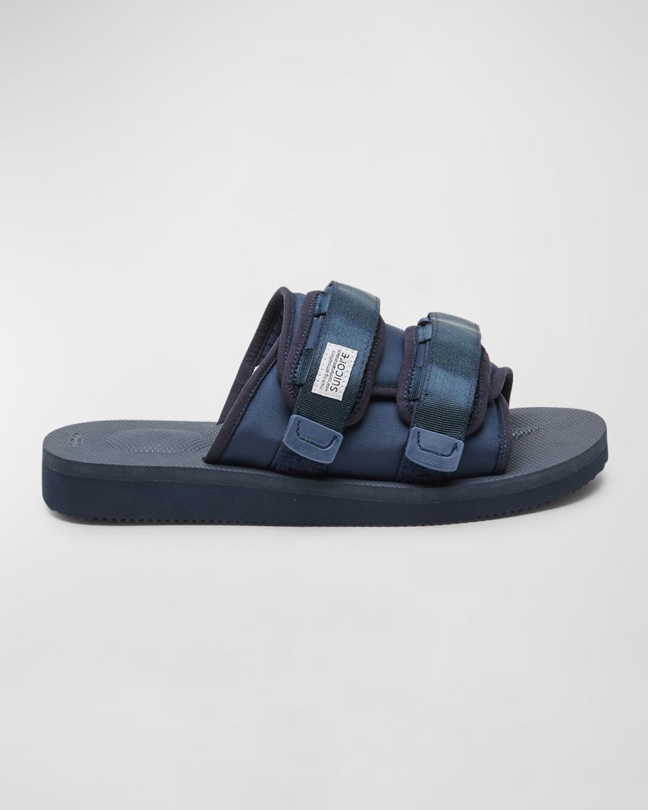 Suicoke Men's MOTO-CAB Nylon Slide Sandals | Neiman Marcus