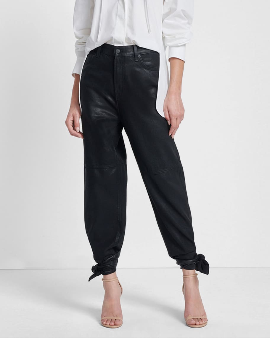 7 for all mankind High Rise Balloon Ankle Pants | Neiman Marcus