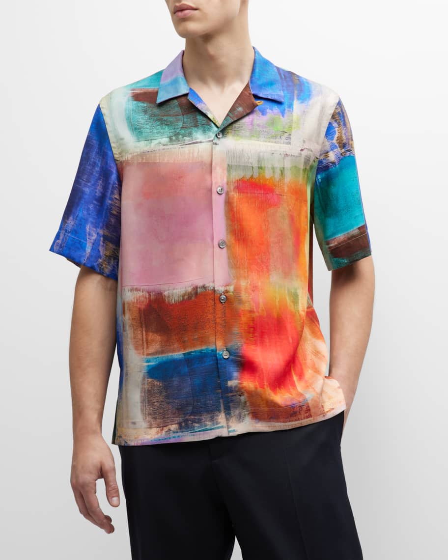 Paul Smith tie-dye shorts - Multicolour
