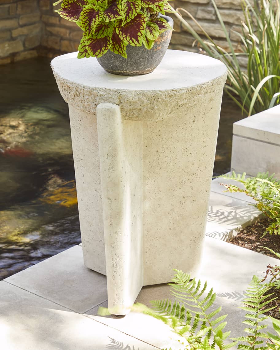 Palecek Riga Outdoor Side Table Neiman Marcus