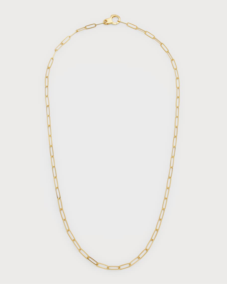 Kendra Scott Large Paperclip Chain Necklace Neiman Marcus