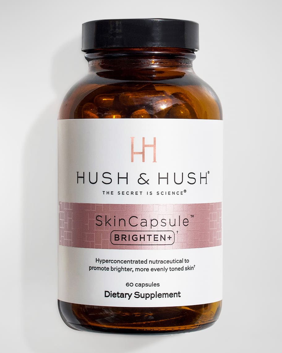 Hush & Hush SkinCapsule BRIGHTEN+ Supplement 60 Capsules Neiman Marcus