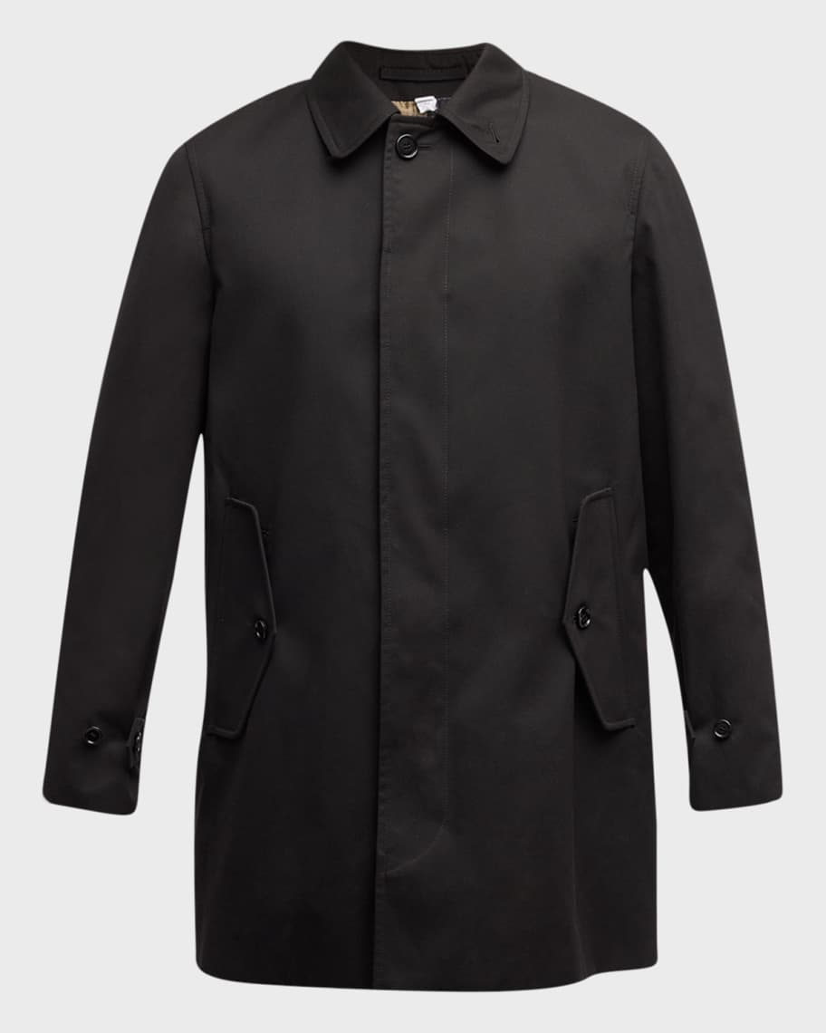 Burberry men's raincoat top