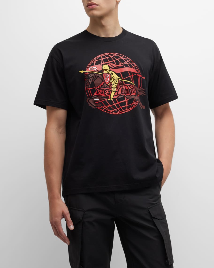 Burberry Men s EKD Globe T Shirt Neiman Marcus
