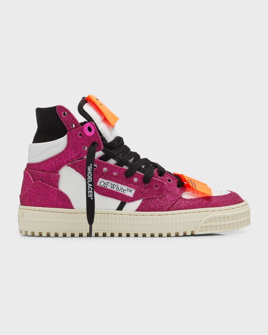 Glitter off white sneakers hotsell