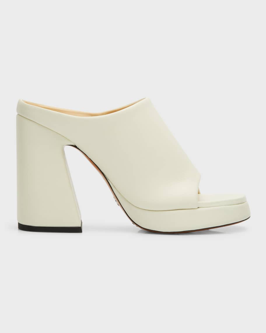 Proenza Schouler Forma Leather Platform Mule Sandals | Neiman Marcus