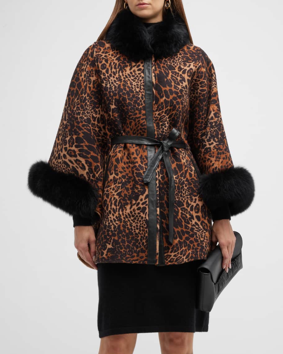 Kelli Kouri Rabbit Fur Jacket in Black