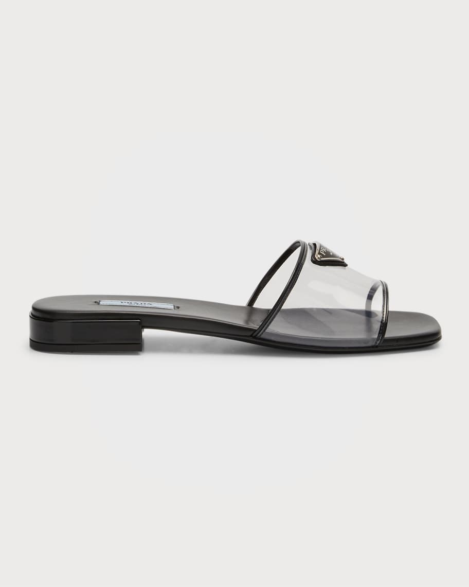 Prada pvc sandals on sale