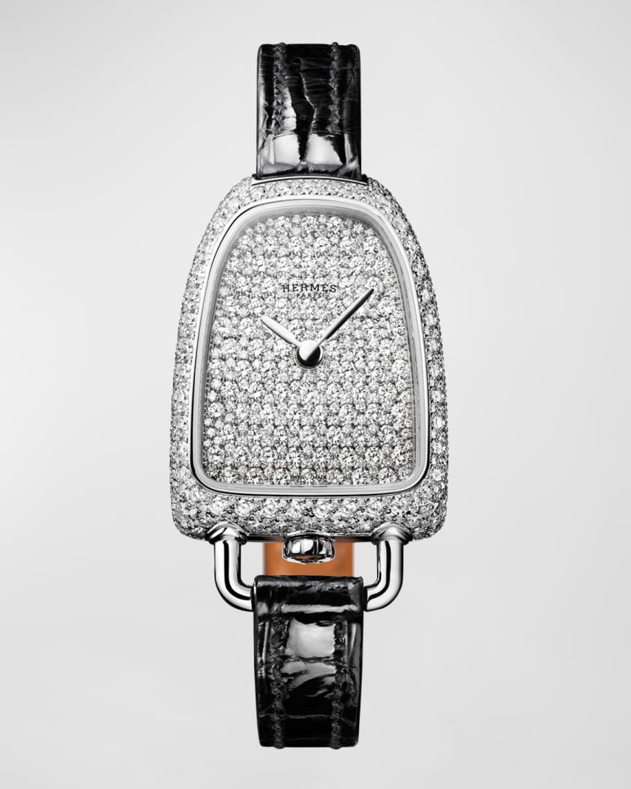 Hermes diamond watch cheap