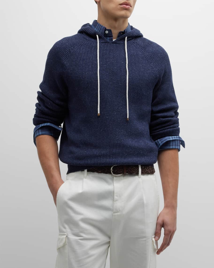 Cotton hotsell linen hoodie