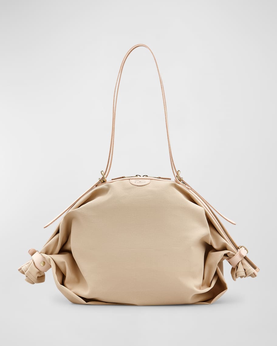 Il Bisonte Caramella Transformable Buckle Zip Tote Bag | Neiman Marcus Il Bisonte Caramella Transformable Buckle Zip Tote Bag