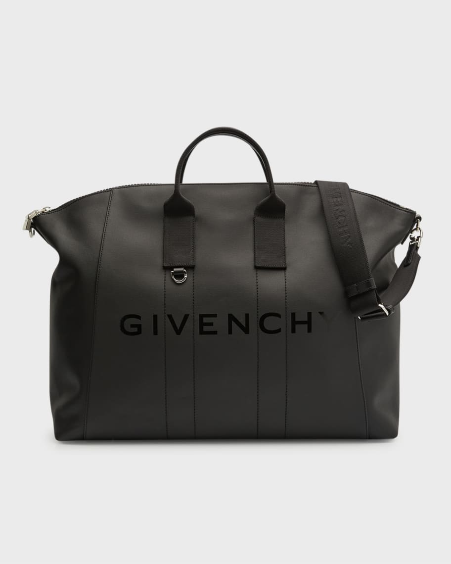 Givenchy Men's Medium Antigona Sport Canvas Duffel Bag | Neiman Marcus
