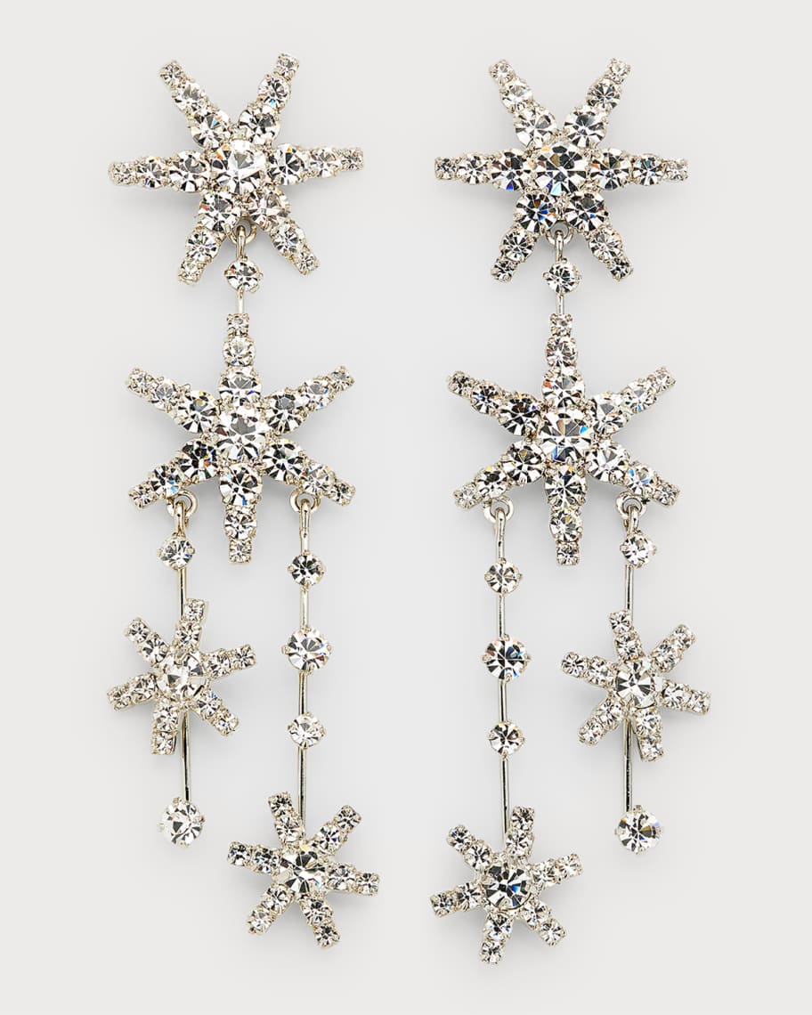 Jennifer Behr Helia Crystal Earrings Neiman Marcus