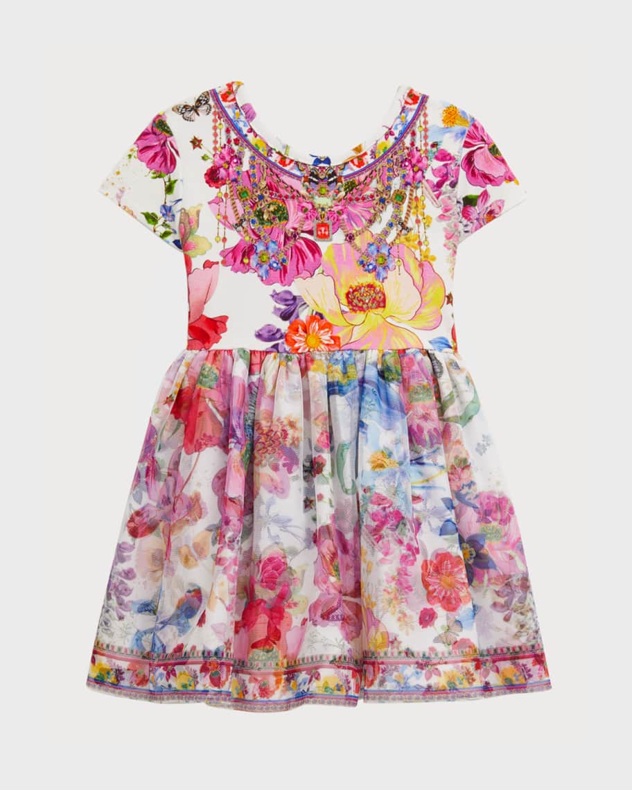 KIDS YOKE TOP DRESS 12-14 FAIRY GANG main image 1