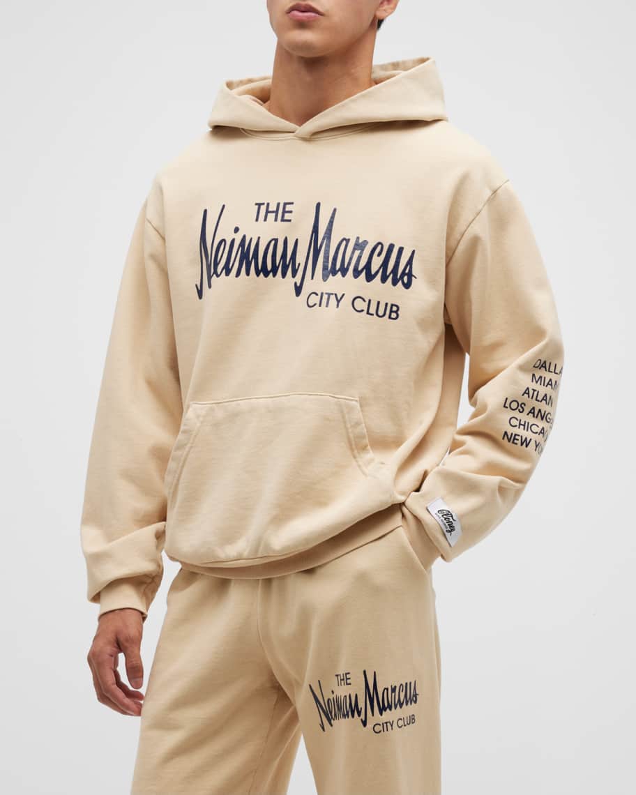 CLONEY Men s Neiman Marcus City Club Hoodie Neiman Marcus
