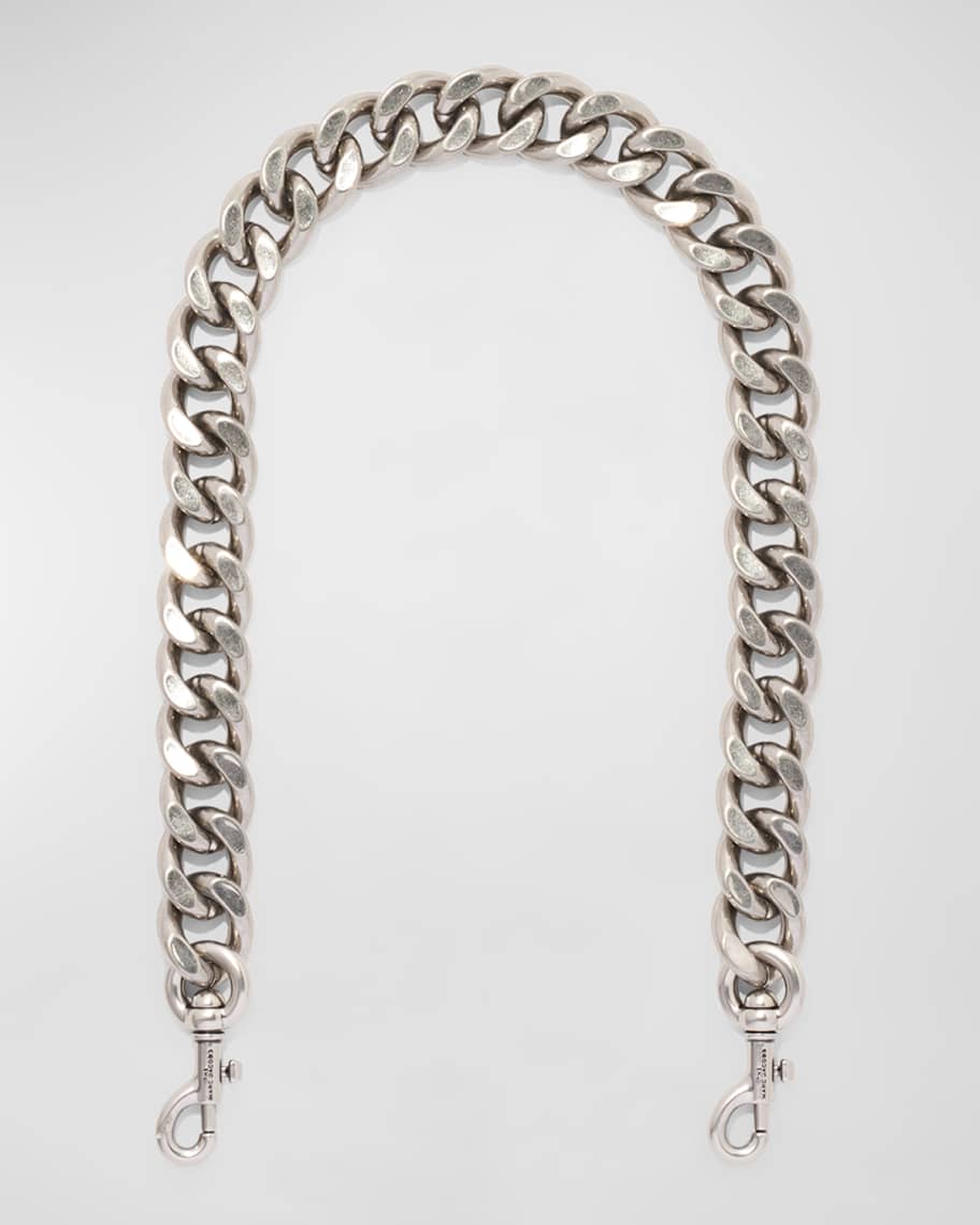 Marc Jacobs Monogram chain-link earrings, Silver