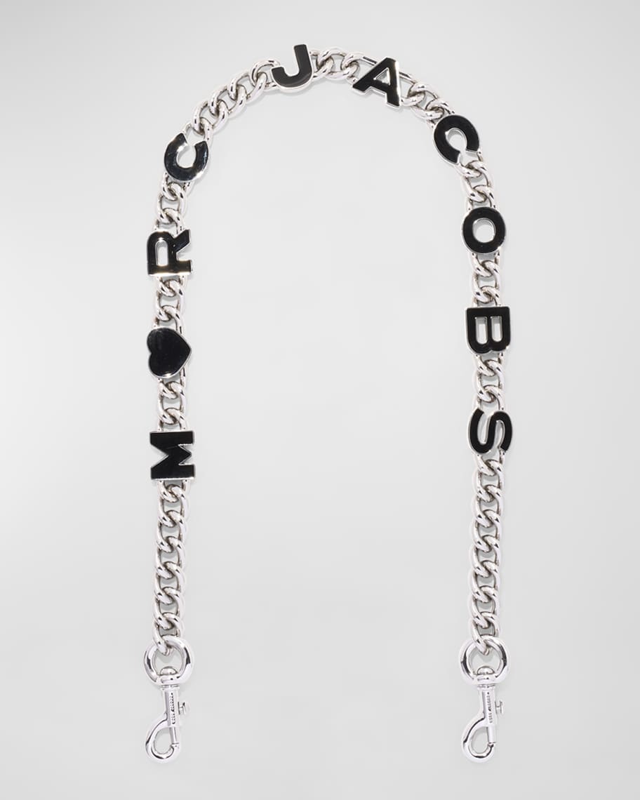 Marc Jacobs Silver 'The Monogram Chain' Necklace