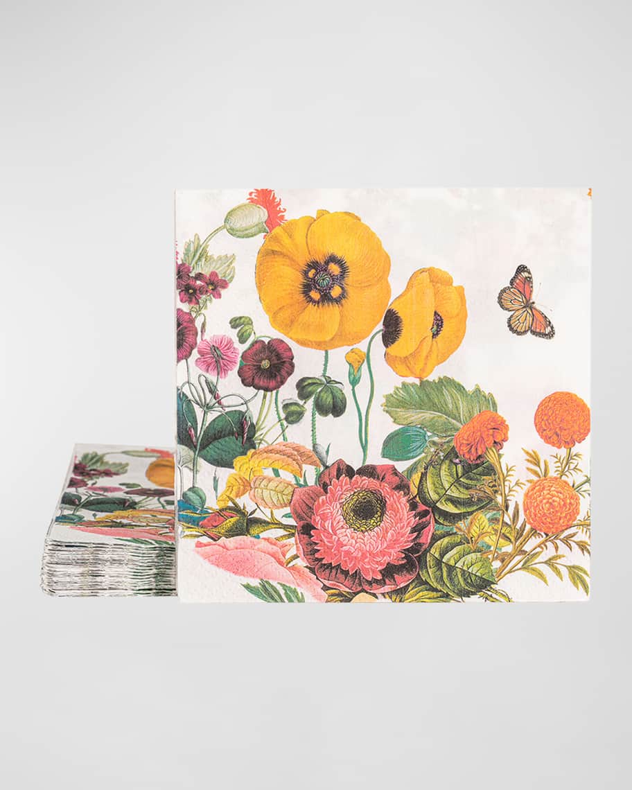 Juliska Field of Flowers Luncheon Paper Napkins, Set of 20 Neiman Marcus