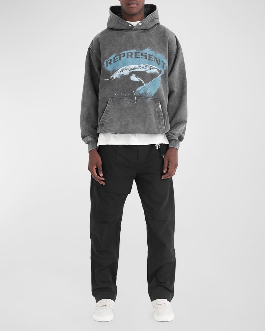 Represent shark hoodie top