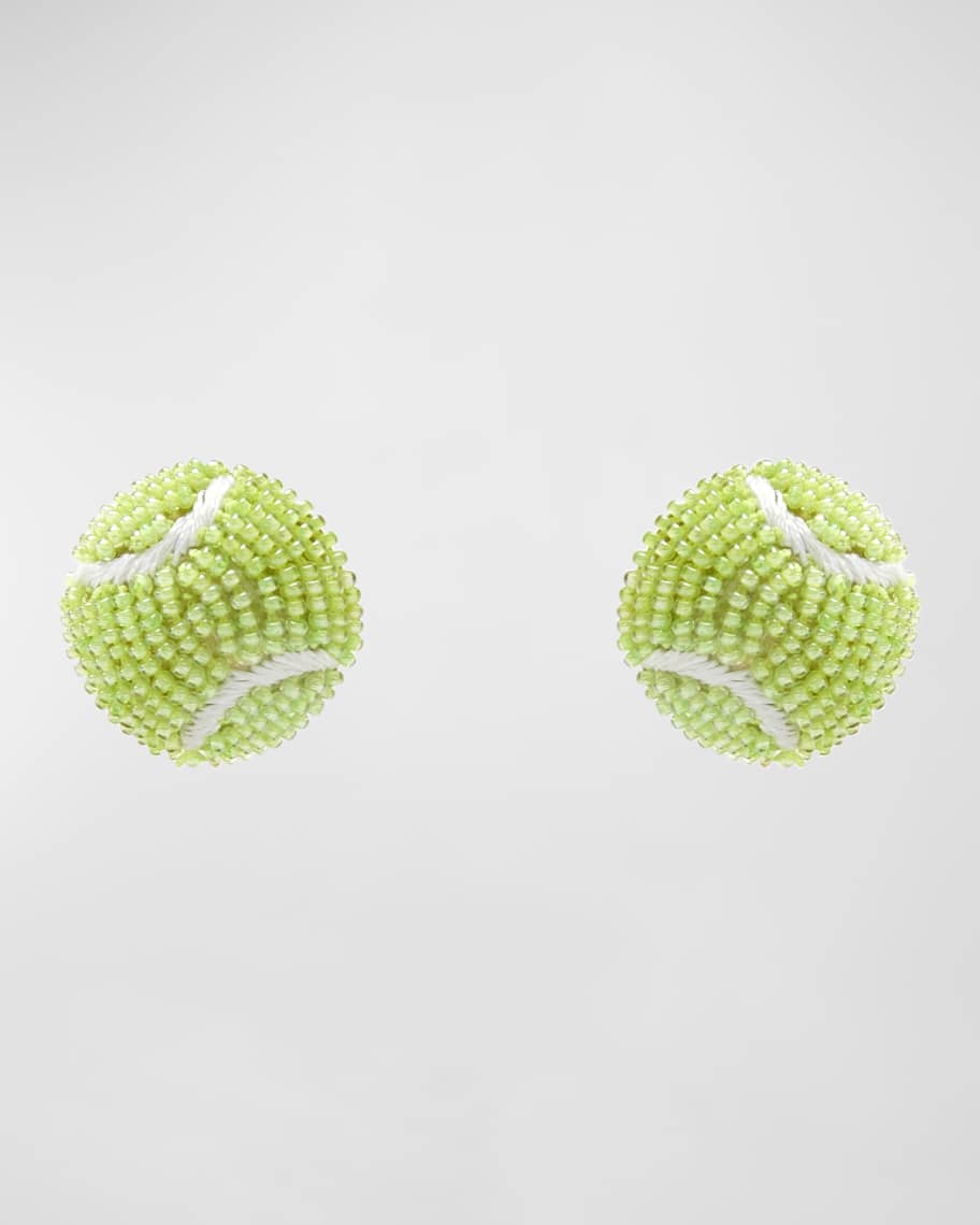 Mignonne Gavigan Tennis Ball Stud Earrings Neiman Marcus