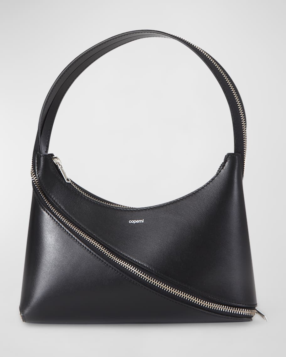 Coperni Zip Faux Leather Shoulder Bag Neiman Marcus
