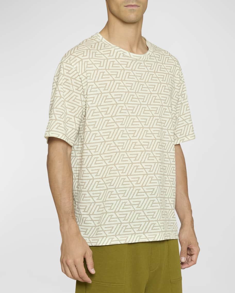 Pyramid Monogram Pajama Shirt