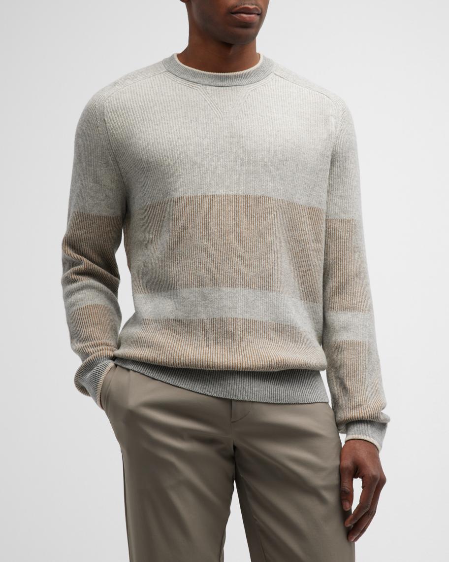 BOSS CAMEL - Man - Blue - Sweater