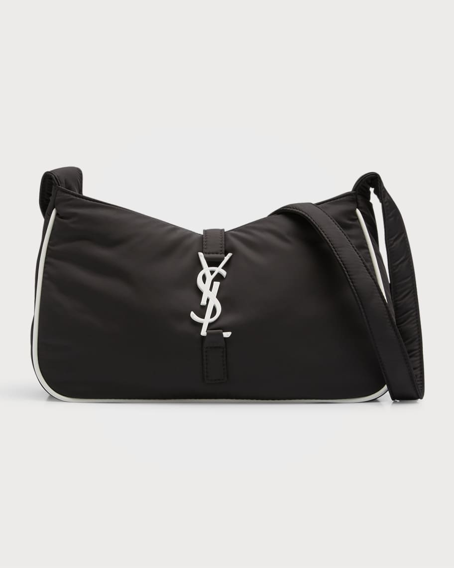Saint Laurent Le 5 A 7 YSL Crossbody Bag in Nylon | Neiman Marcus