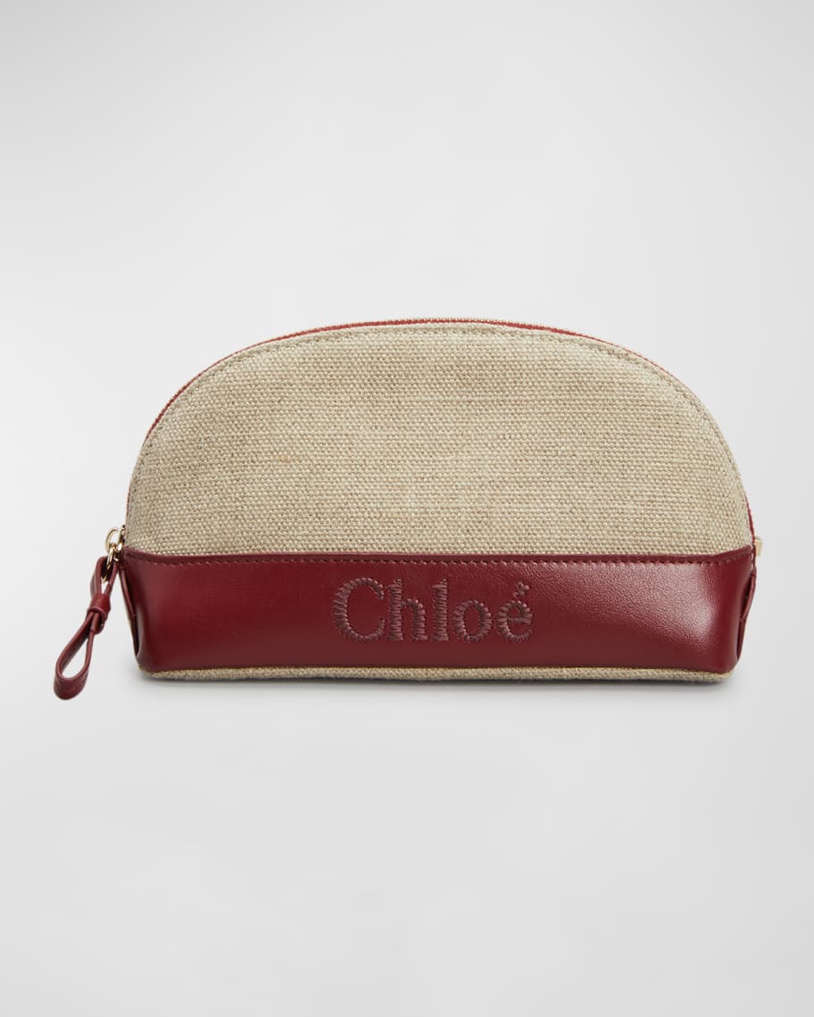 Chloe Sense Zip Pouch Clutch Bag