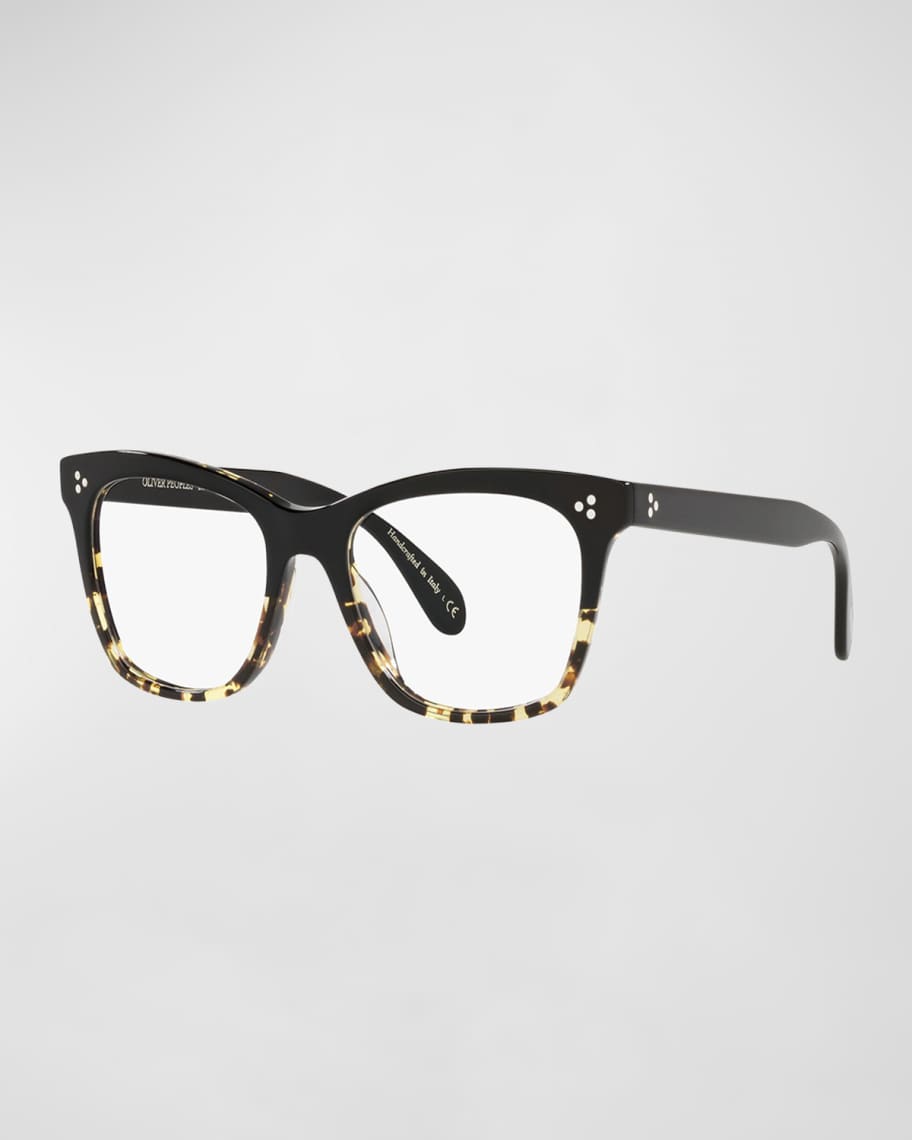 Oliver Peoples Penney Square Acetate & Plastic Optical Glasses Neiman
