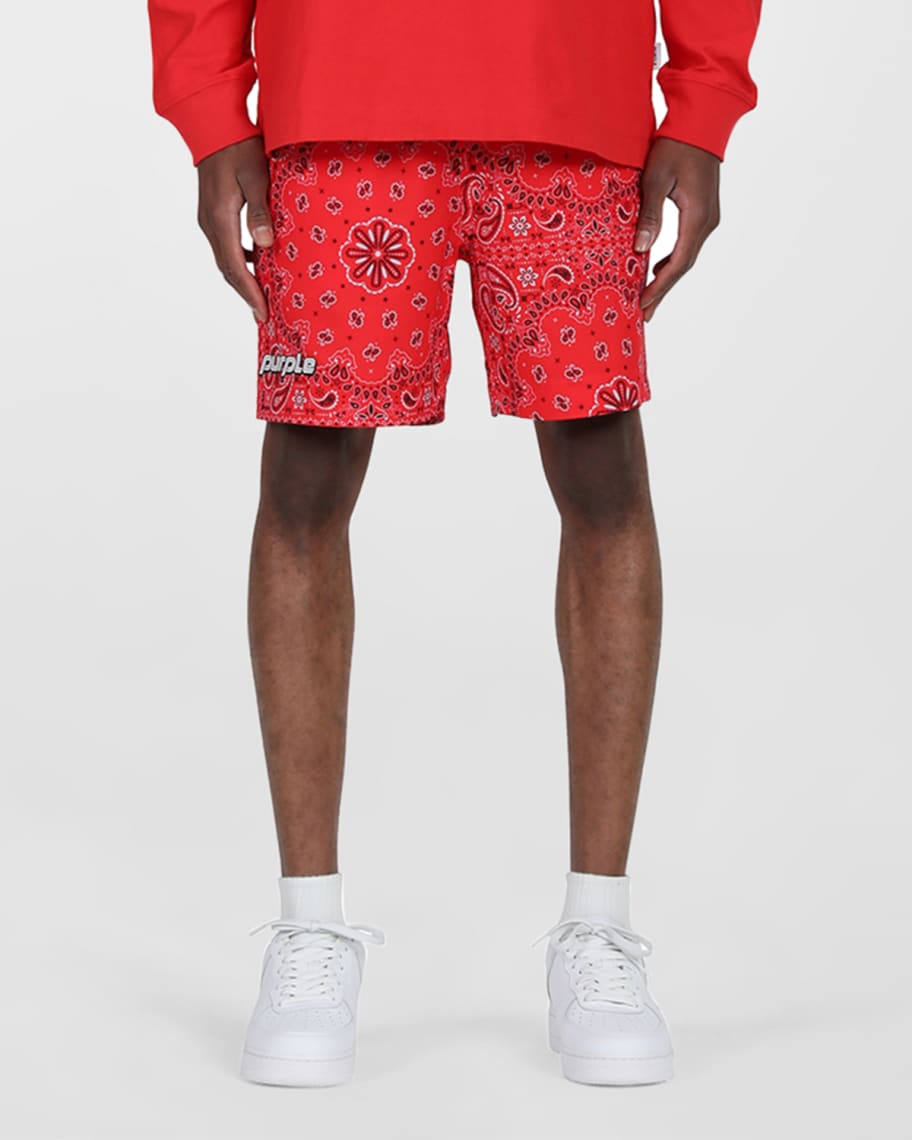 Louis Vuitton multi Cotton Graphic Floral Jacquard Shorts