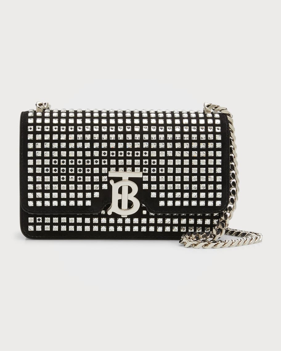 Burberry 'tb Medium' Shoulder Bag in Black