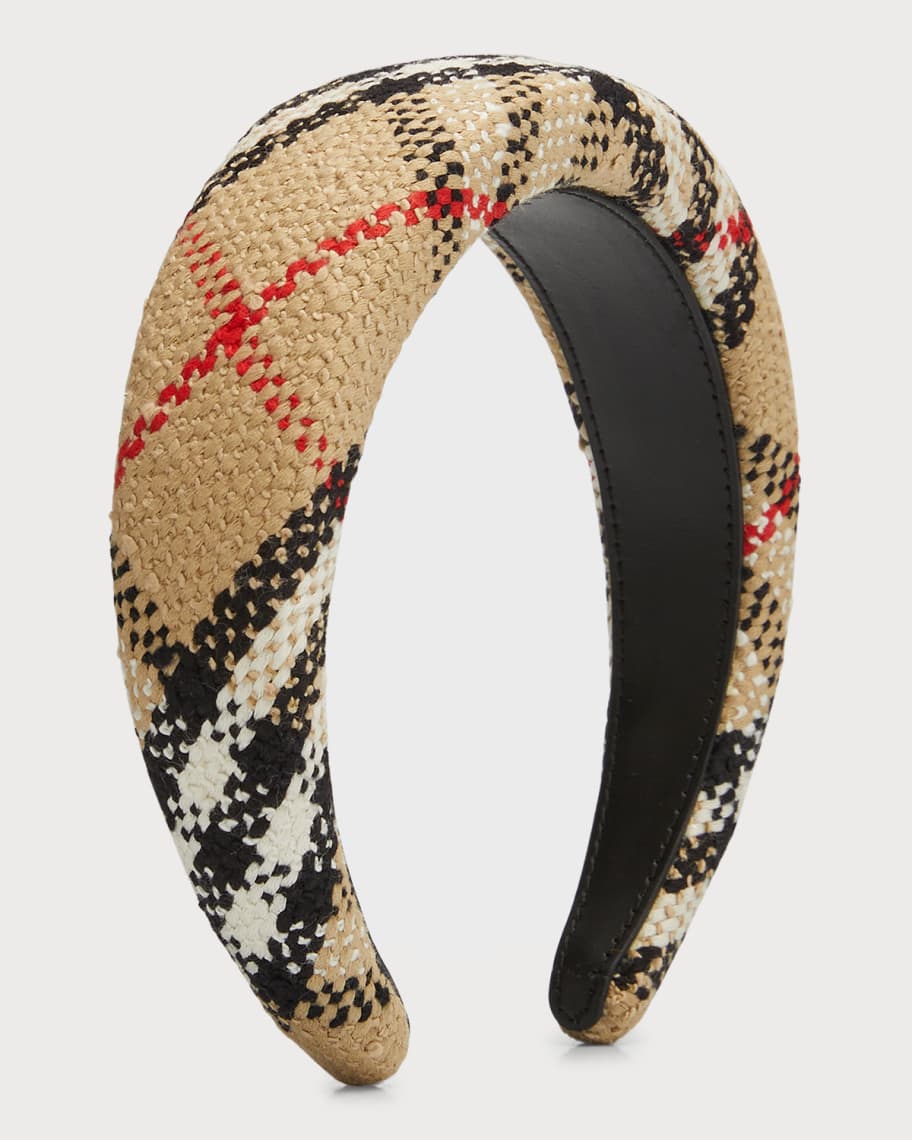 Burberry
 Girl's Check Headband main image 0