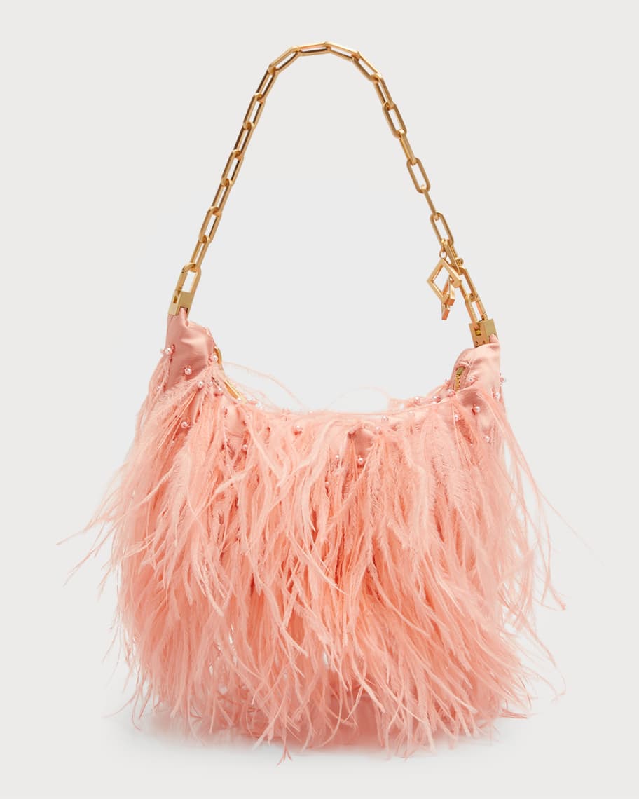 Cult gaia feather hotsell bag