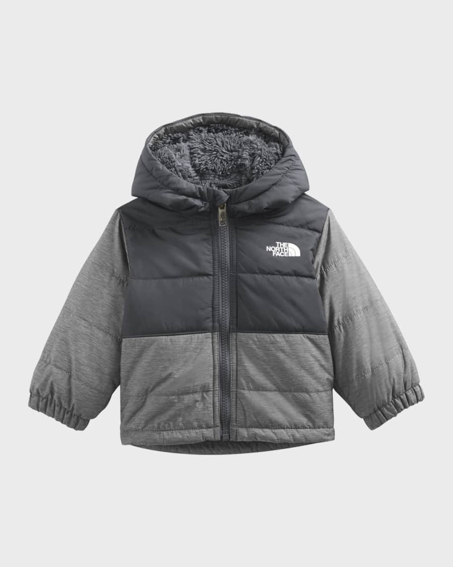 The North Face Kids Mount Chimbo Fleece Reversible Hooded Jacket, Size ...