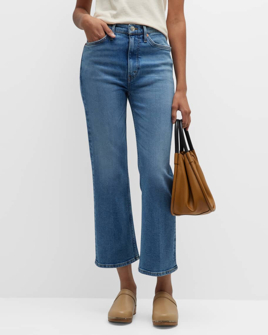 RE/DONE 70s Crop Boot Jeans | Neiman Marcus