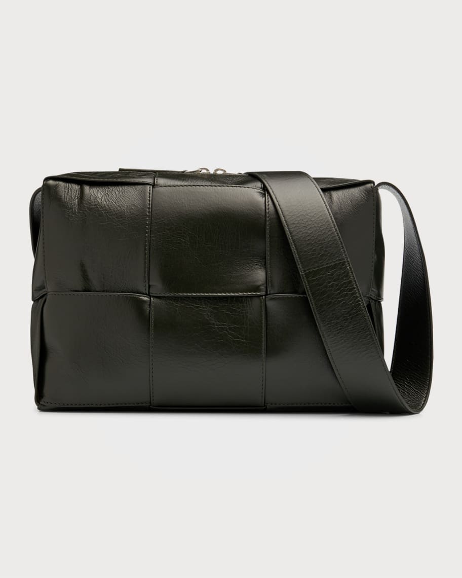Bottega Veneta Men's Arco Medium Crossbody Camera Bag