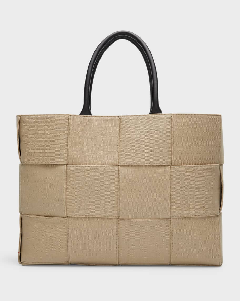 Bottega veneta hotsell arco canvas tote