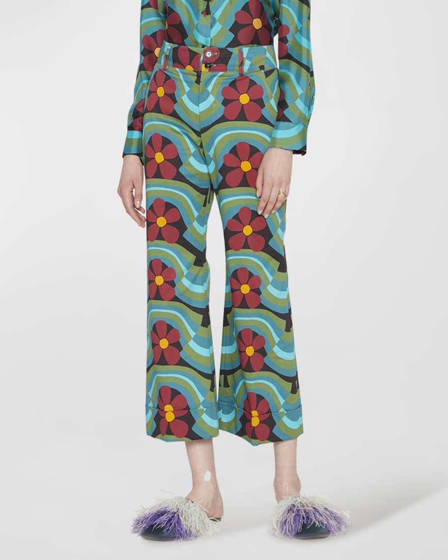 Louis Vuitton Monogram Flower Tile Pajama Shorts