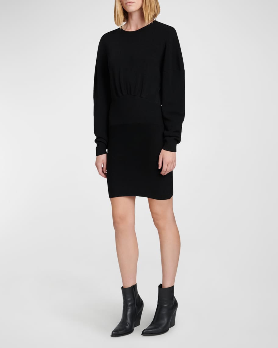 7 for all mankind Bodycon Ribbed Sweater Dress Neiman Marcus