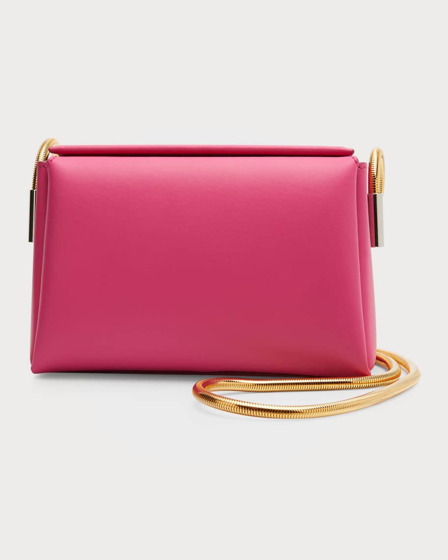 Marni Toggle Chain Leather Shoulder Bag | Neiman Marcus