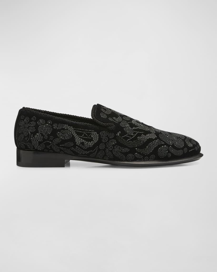 Alexander mcqueen velvet loafers clearance