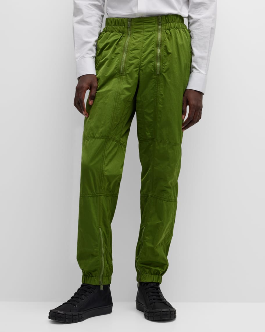 Bottega Veneta Men's Tech Nylon Jogger Pants | Neiman Marcus