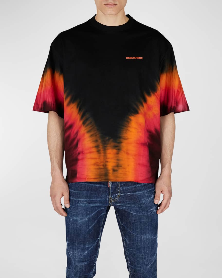 Dsquared2 Tie-Dye Denim Shirt